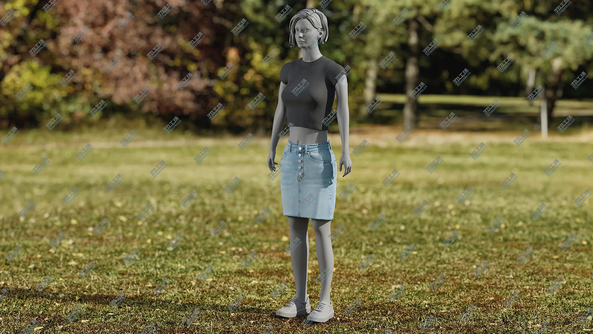 images/goods_img/202104091/3D Skirt with Tshirt model/2.jpg